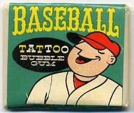 1960 Topps Baseball Tattoo Pack